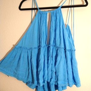 Stunning flowy Free People top